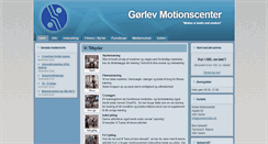 Desktop Screenshot of goerlevmotion.dk