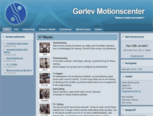 Tablet Screenshot of goerlevmotion.dk